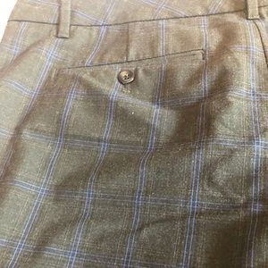 Cropped/Slim Plaid Gap Work/Business Pants